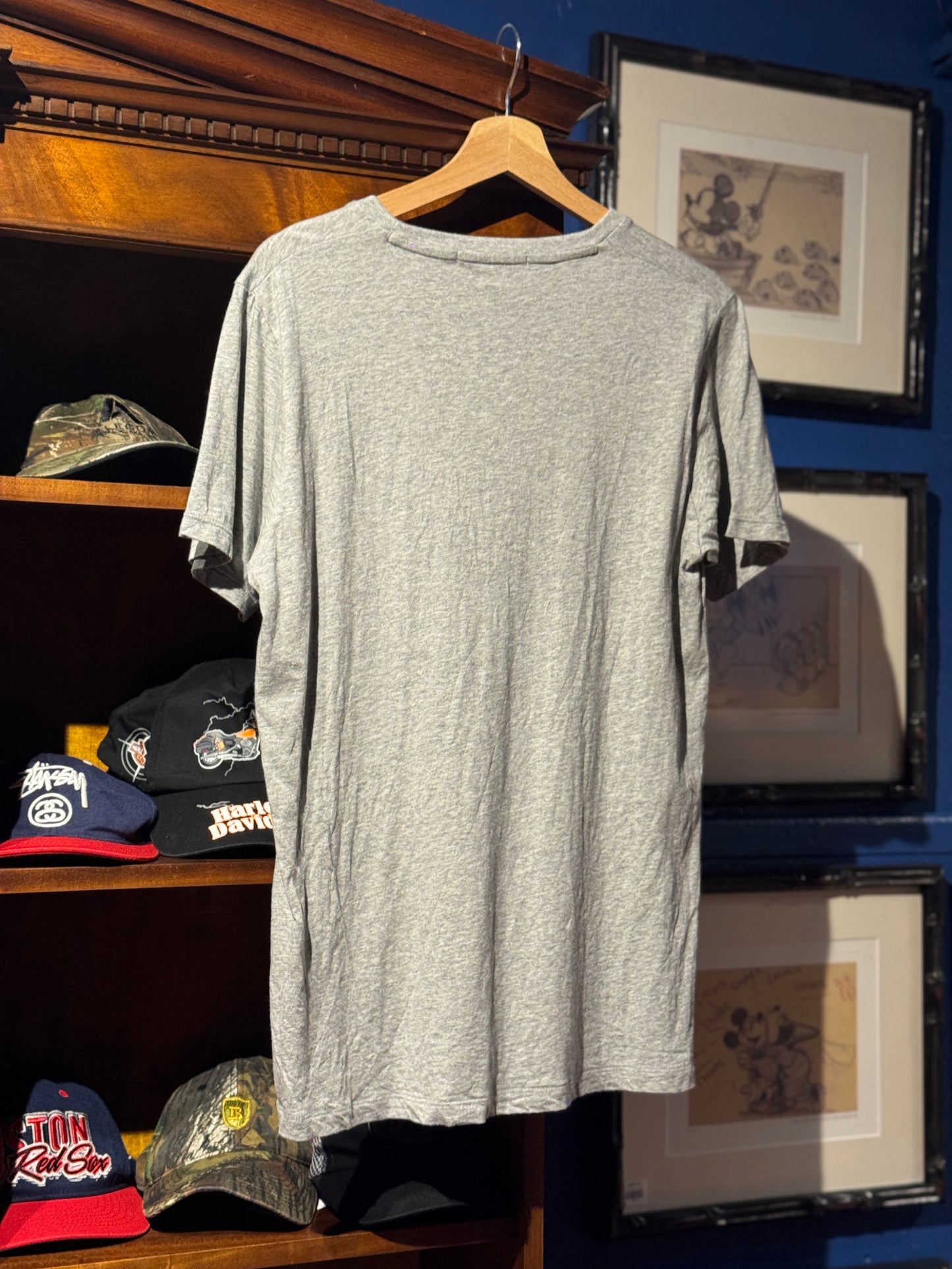 Mickey Grey Unisex Disney Tee [L]