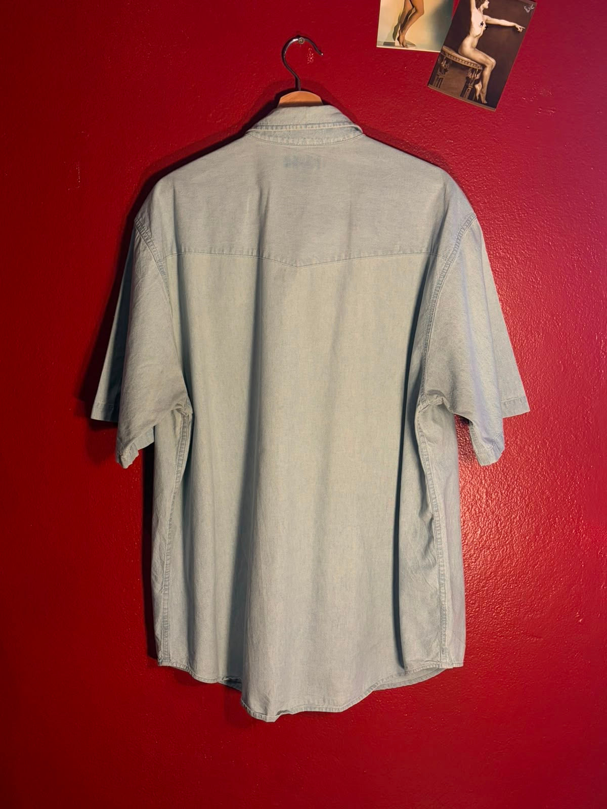 Carhartt Short Sleeve Snap Shirt (L)