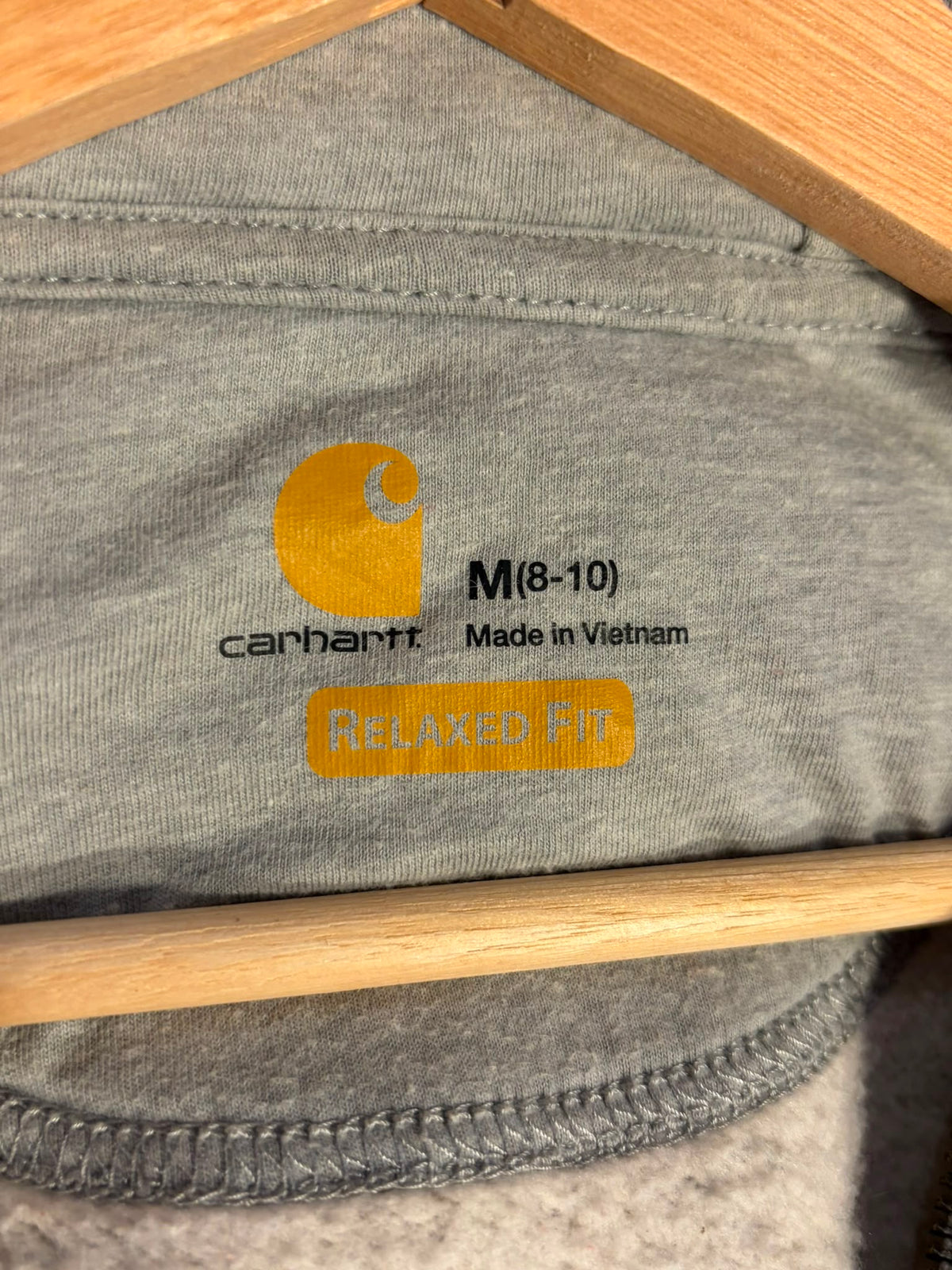 Carhartt Relaxed Fit Quarter Zip Hoodie (M)