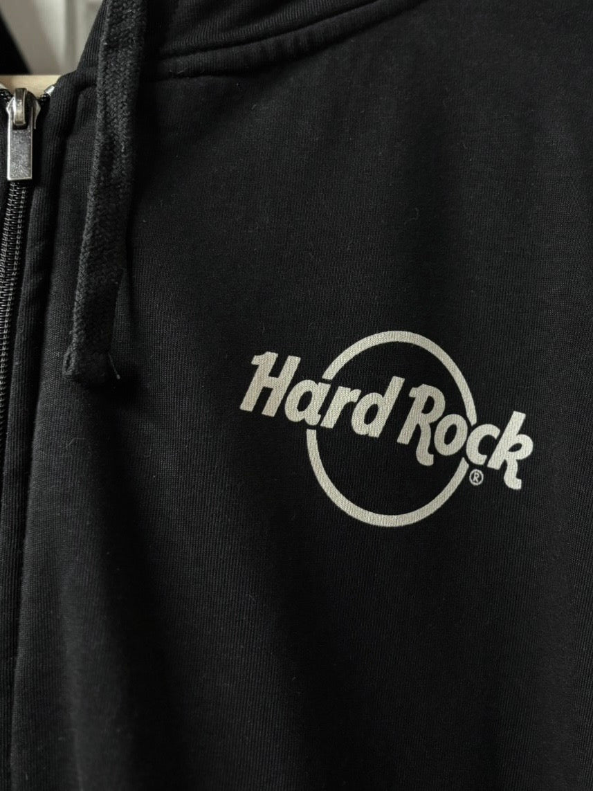 Hard Rock Cafe Dubai Zip Up Hoodie [L]