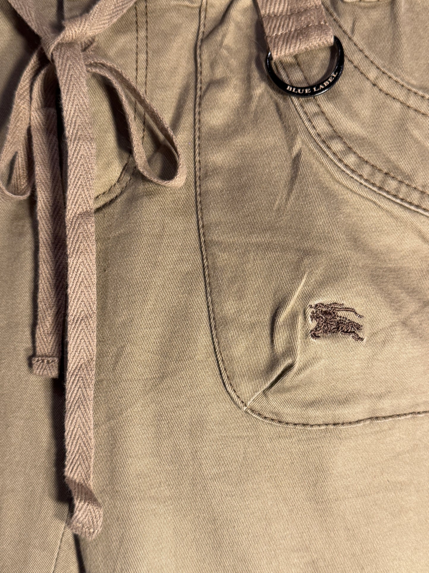 Vintage Burberry Blue Label Cargo Capri Pants - 38 (AU 10)