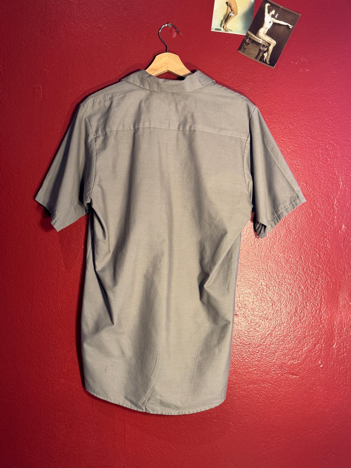 Vintage Red Kap French Municipal Work Shirt (M)