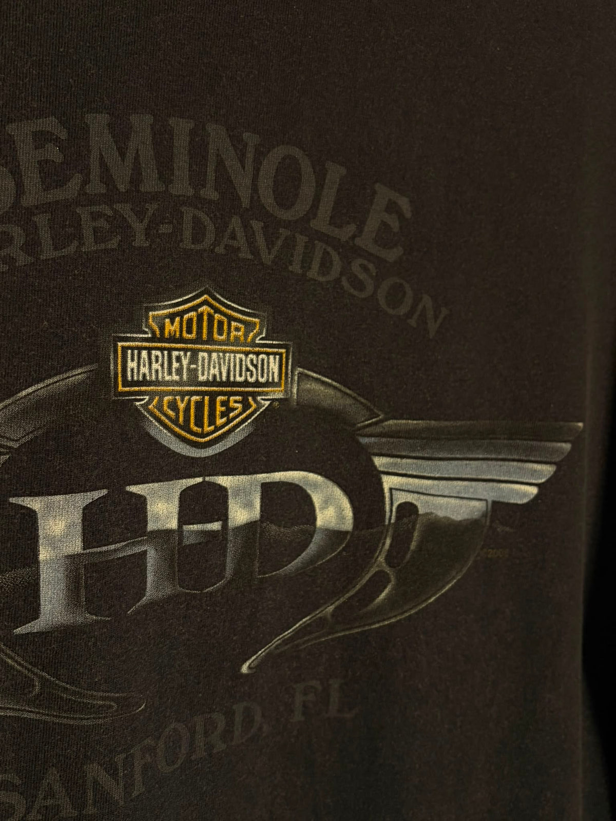 Harley-Davidson Pocket Skull T-Shirt - 2008 [L]