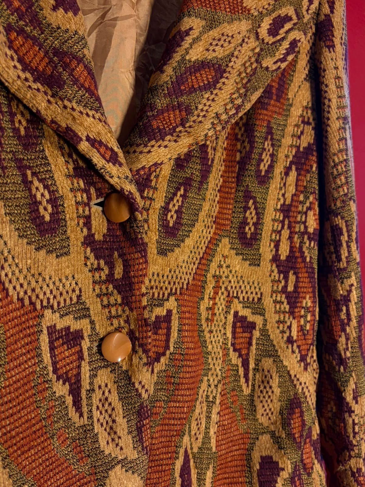 Vintage Eli Claiborne Tapestry Jacket