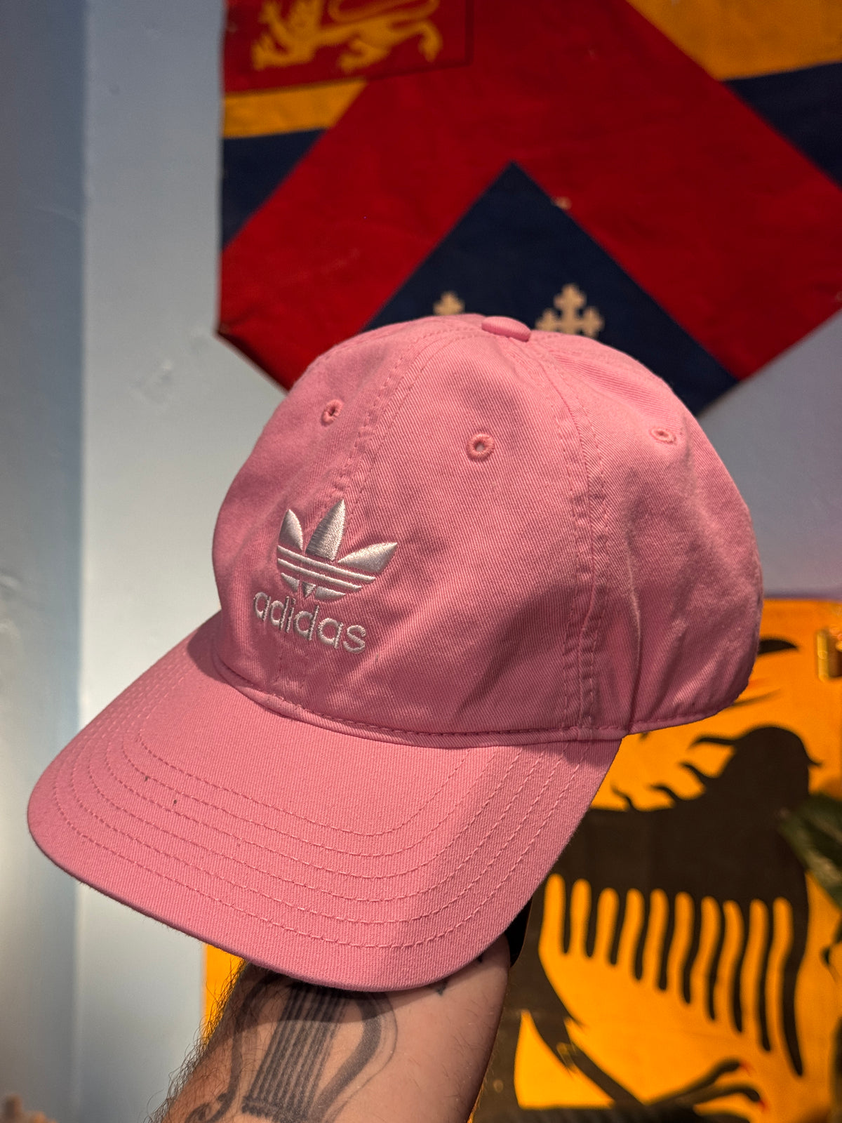 Adidas Originals Pink Trefoil Cap