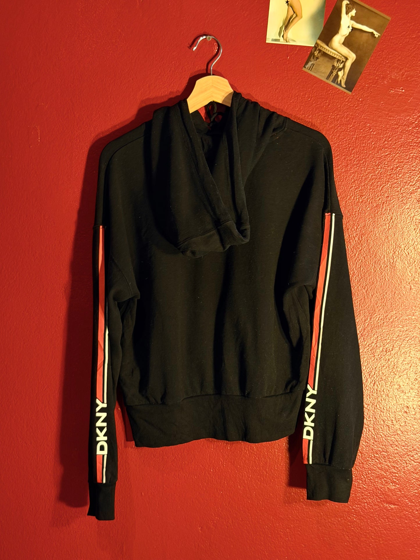 DKNY Sport Black Hoodie [M]