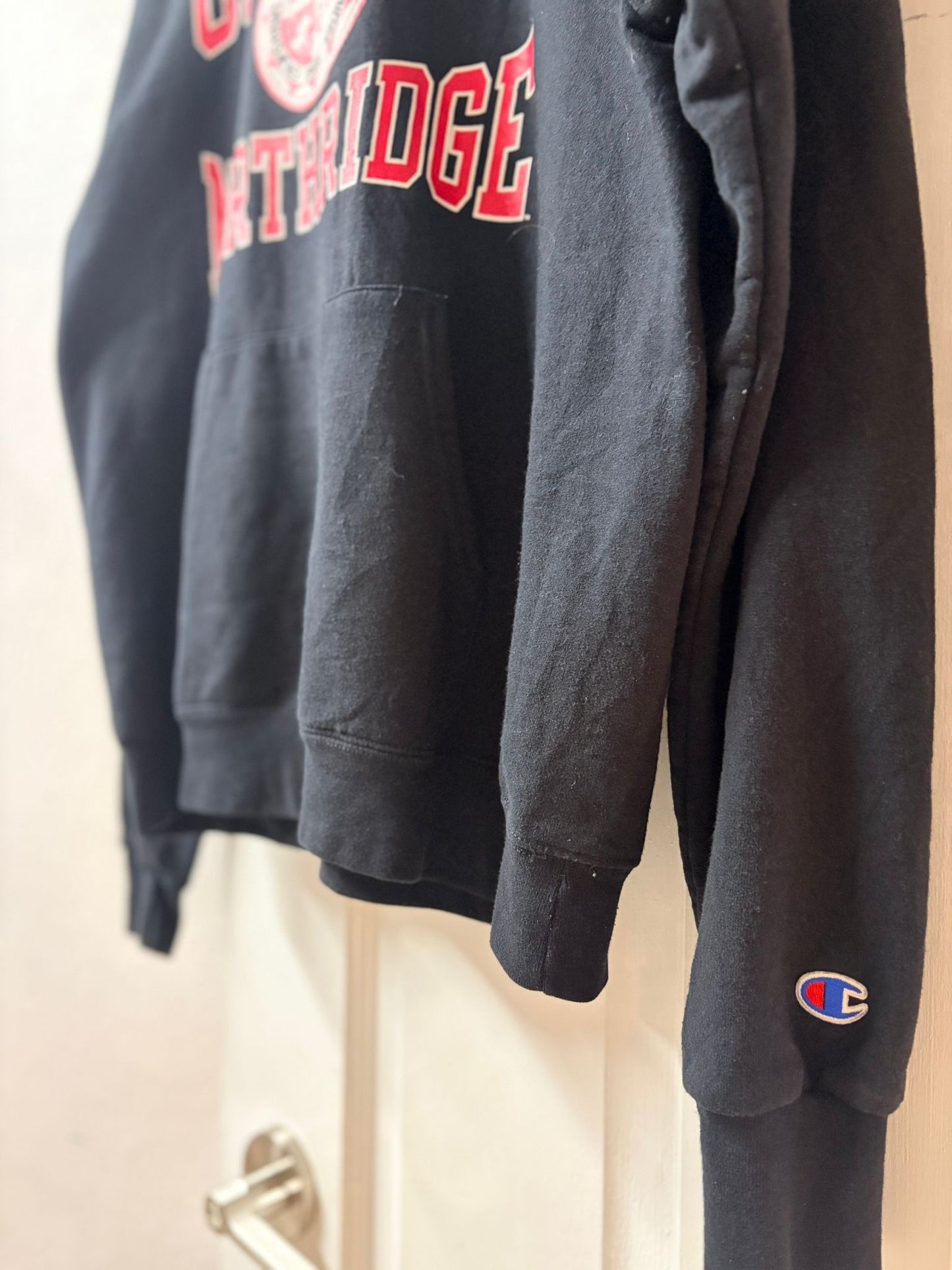 Champion Cal State Northridge Black Hoodie [M]