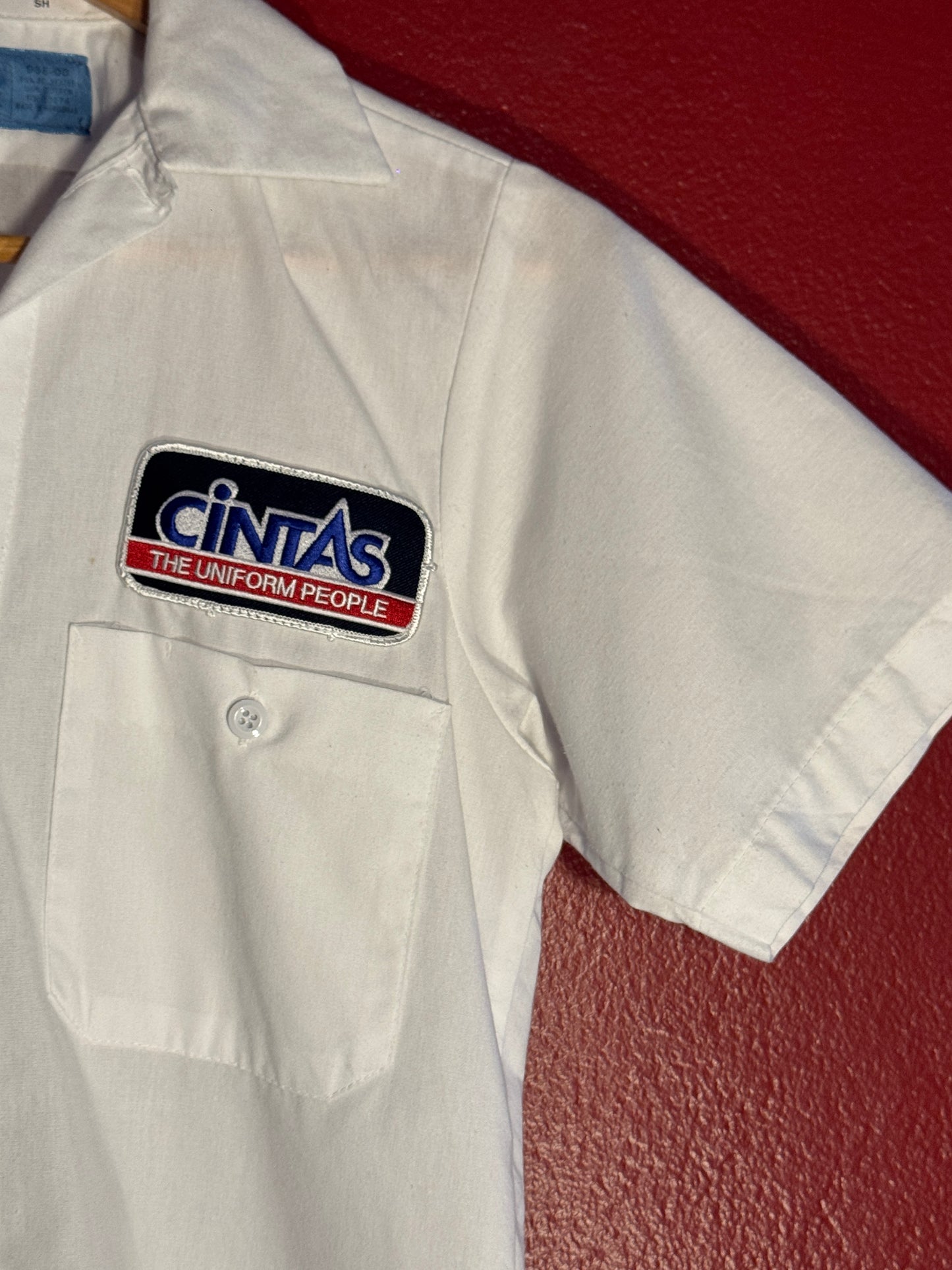 Vintage Cintas Short Sleeve Work Shirt (XS)