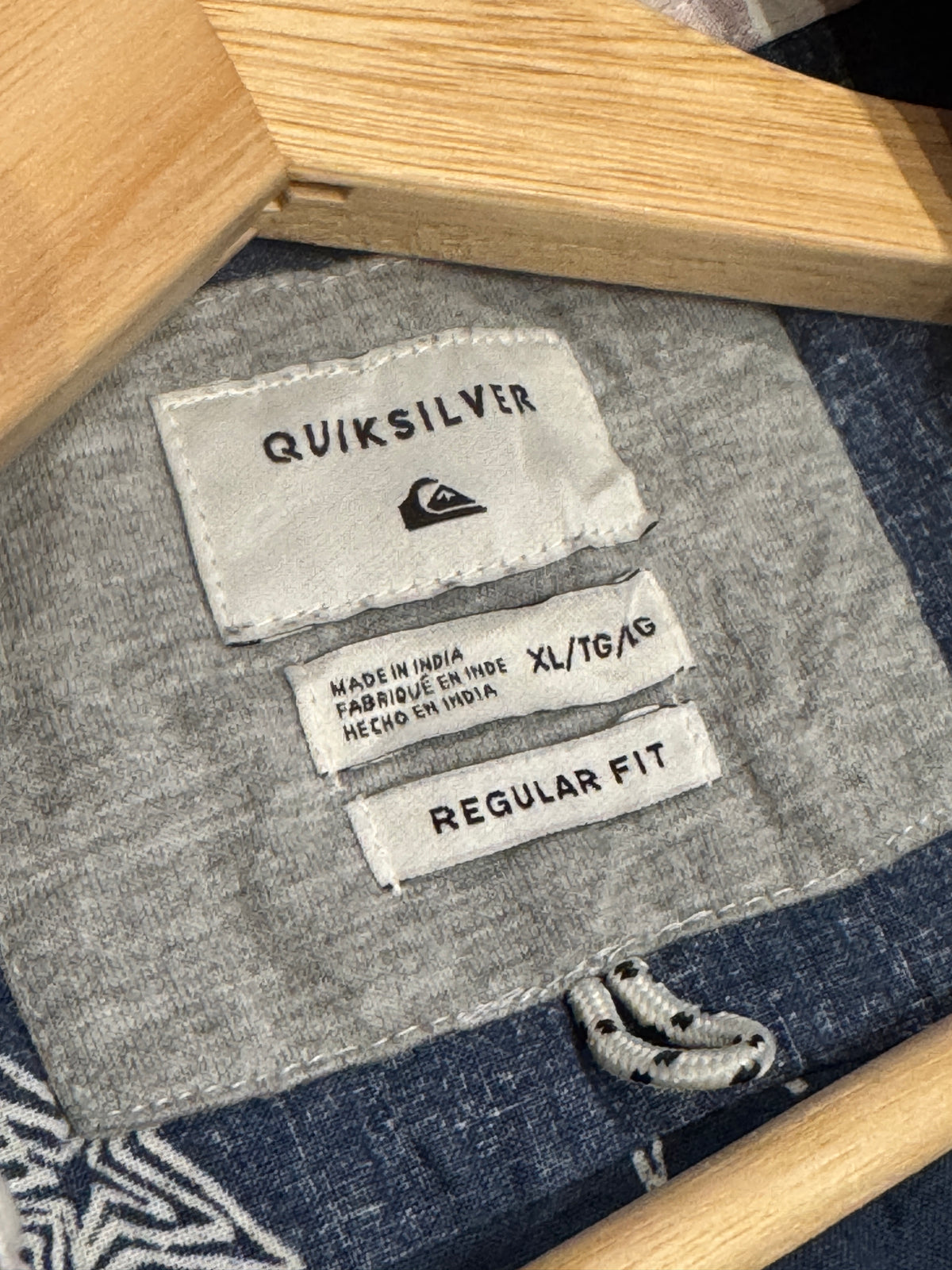 Quiksilver Star Print Short Sleeve Shirt [XL]