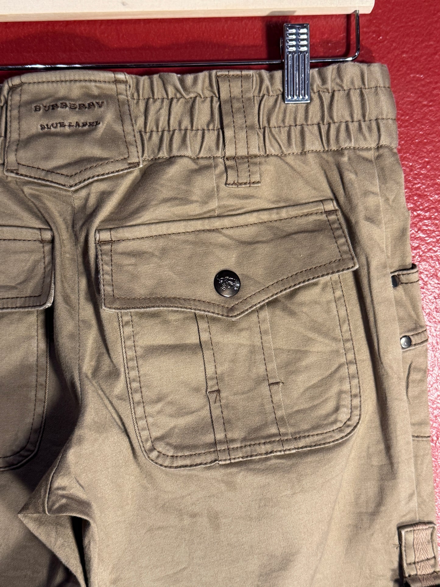Vintage Burberry Blue Label Cargo Capri Pants - 38 (AU 10)