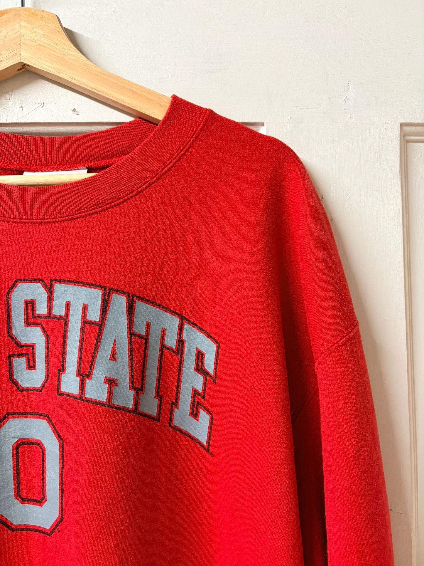 Champion Ohio State Red Crewneck Jumper [XL]