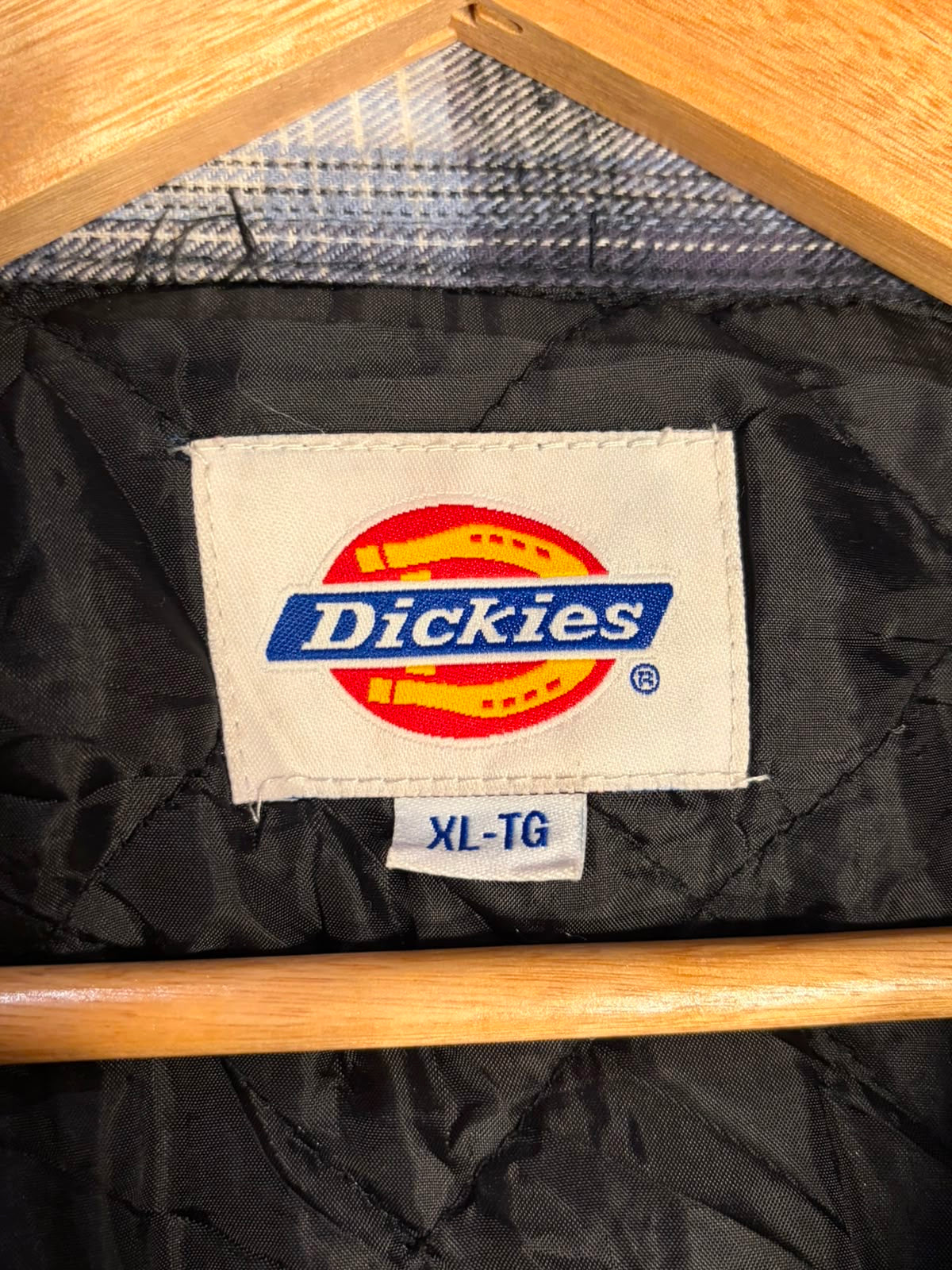 Vintage Dickies Quilted Plaid Flannel Shirt Jacket [XL]