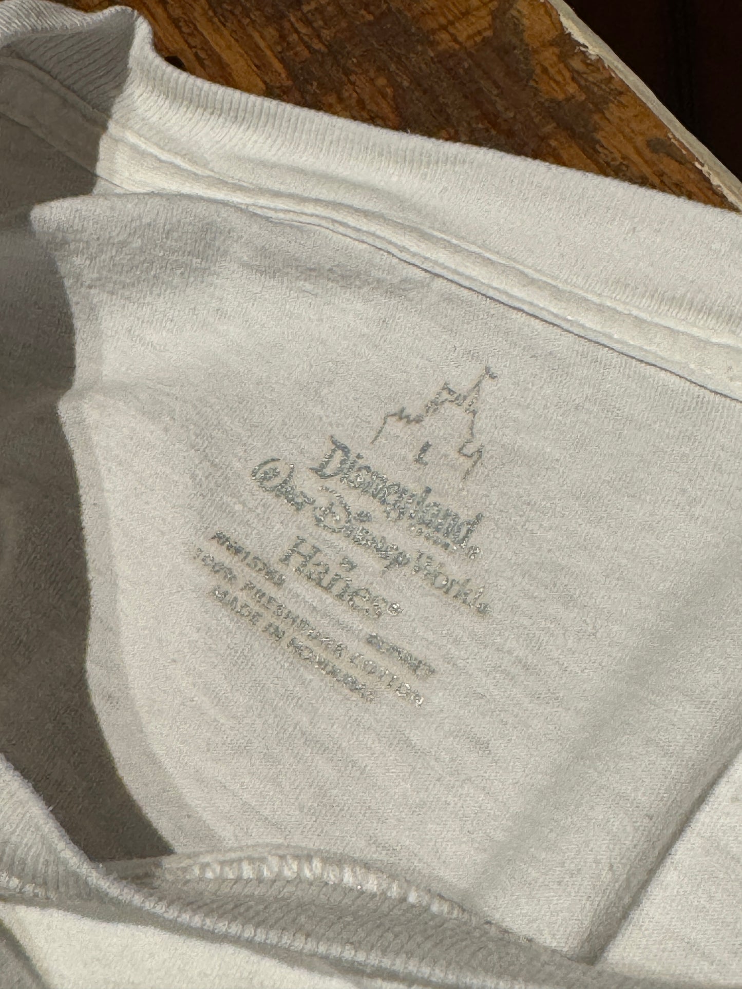 Long Sleeve White Disney Tee [L]