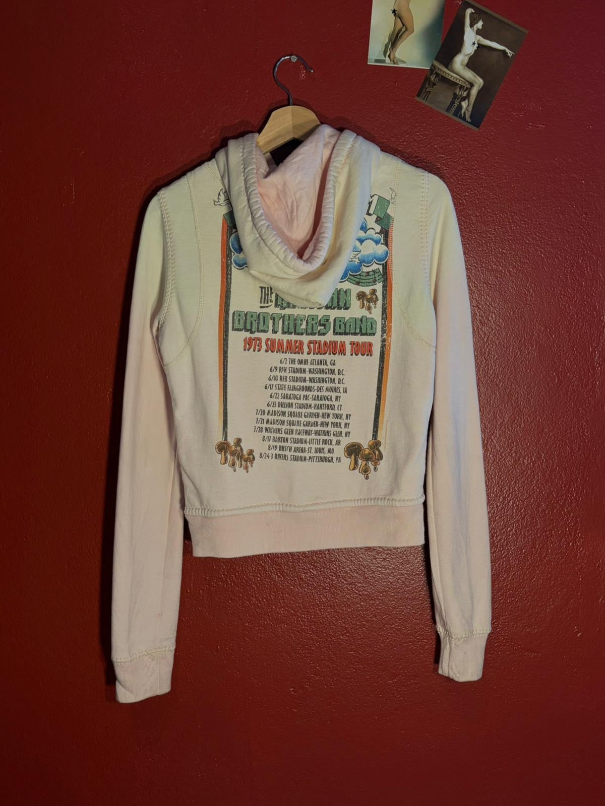 Vintage Y2K True Religion Allman Brothers Big T Zip Hoodie [S]