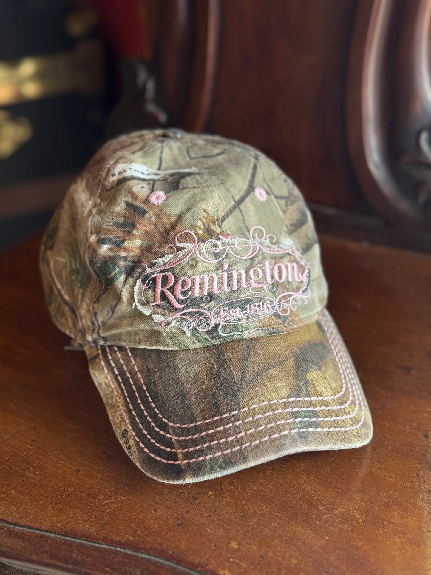 Vintage Realtree Pink Camo Hat