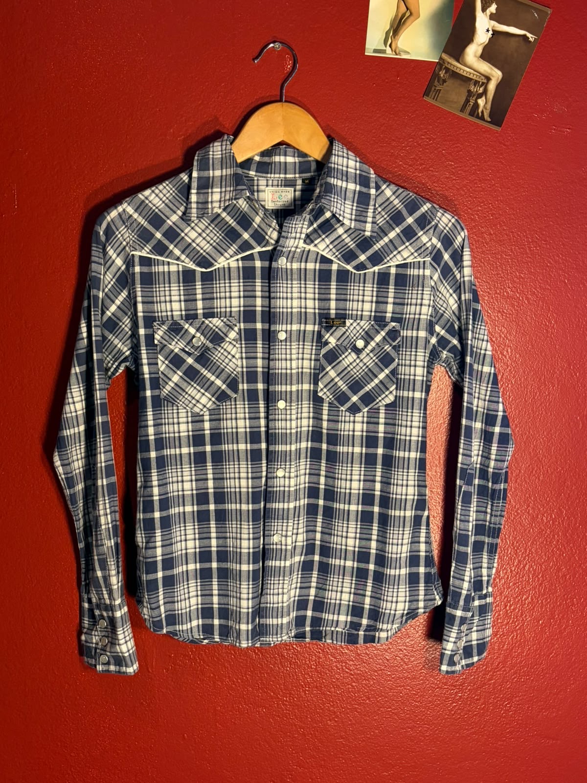 Vintage Lee Western Shirt (M)