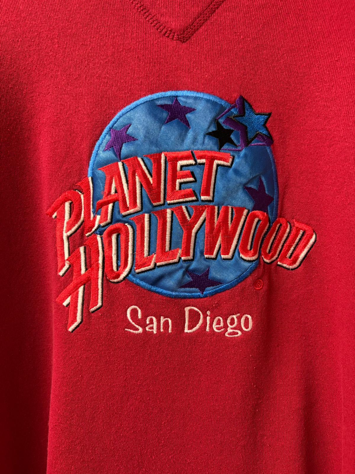 Planet Hollywood Red Crewneck Jumper [L]