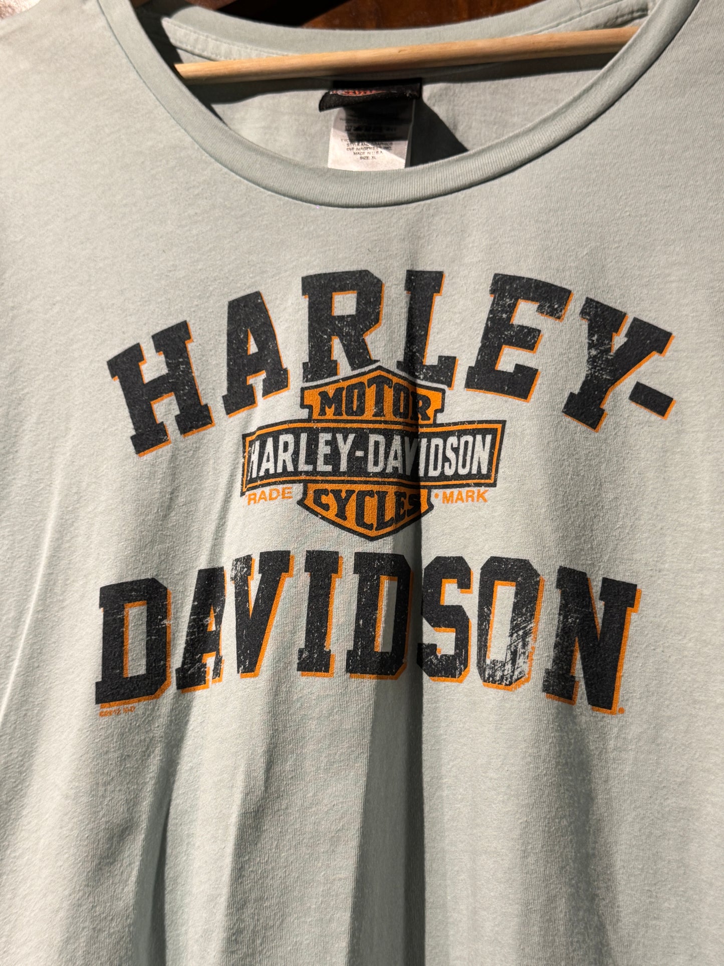 Vintage Harley-Davidson Long Sleeve Tee – Brandt’s I-69 Marion, Indiana [XL]