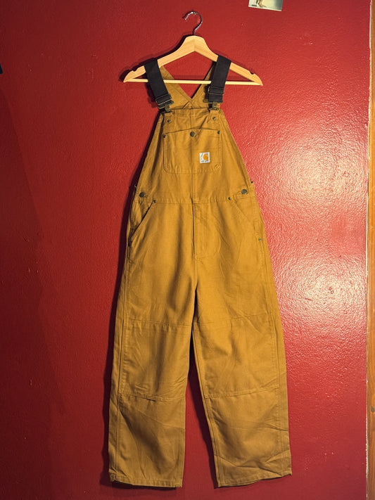 Carhartt Duck Canvas Bib Overalls - W32