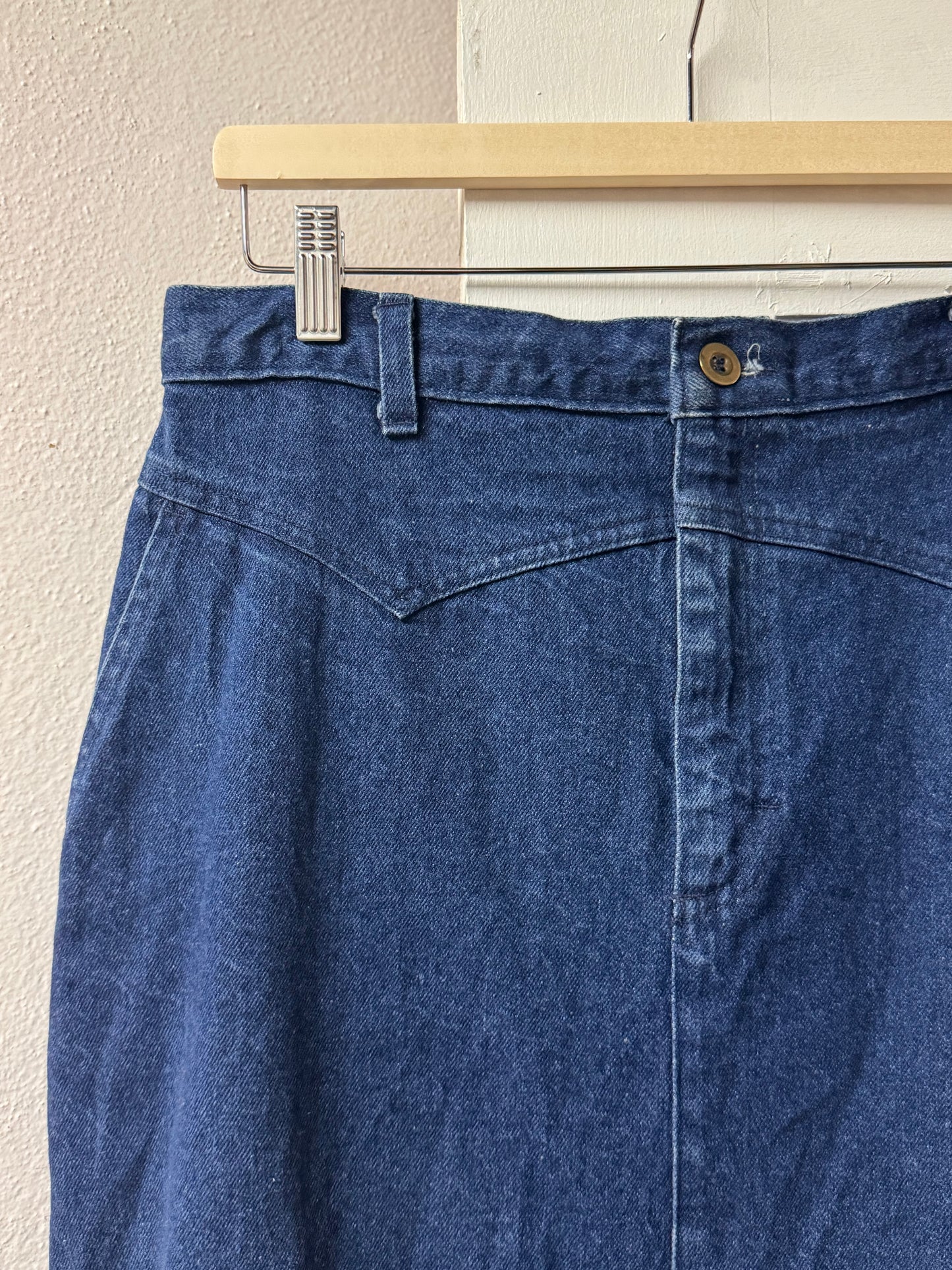 Vintage Wrangler Denim Skirt [AU 12]