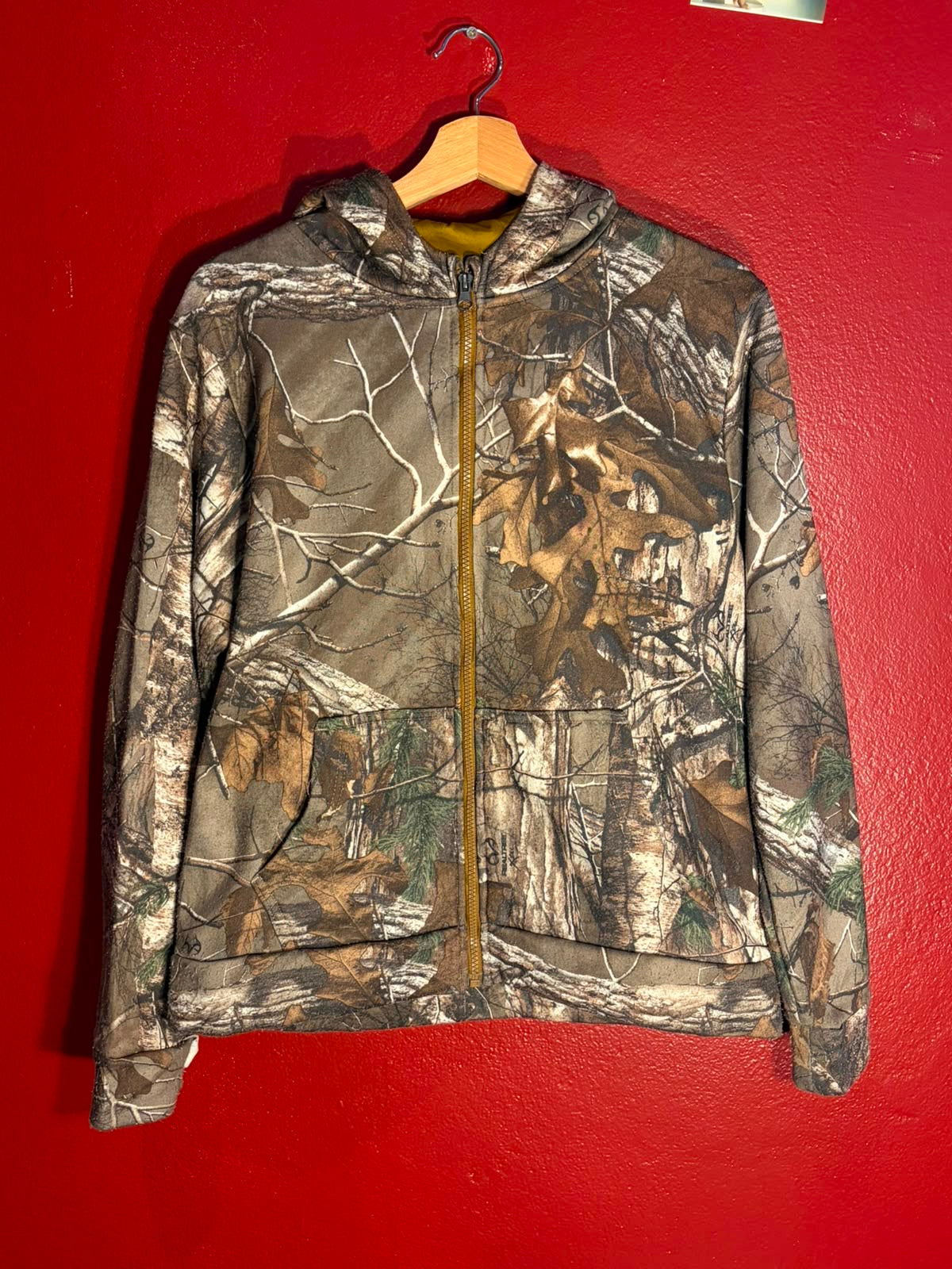 Realtree Camo Full Zip Hoodie [XL]