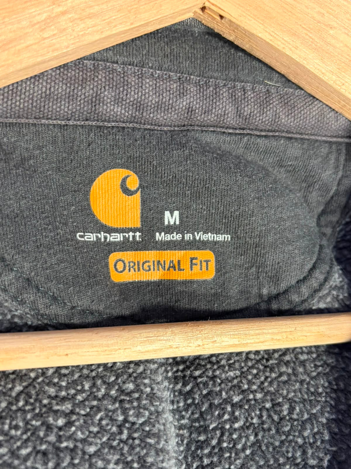 Carhartt Original Fit Half Zip Hoodie (M)