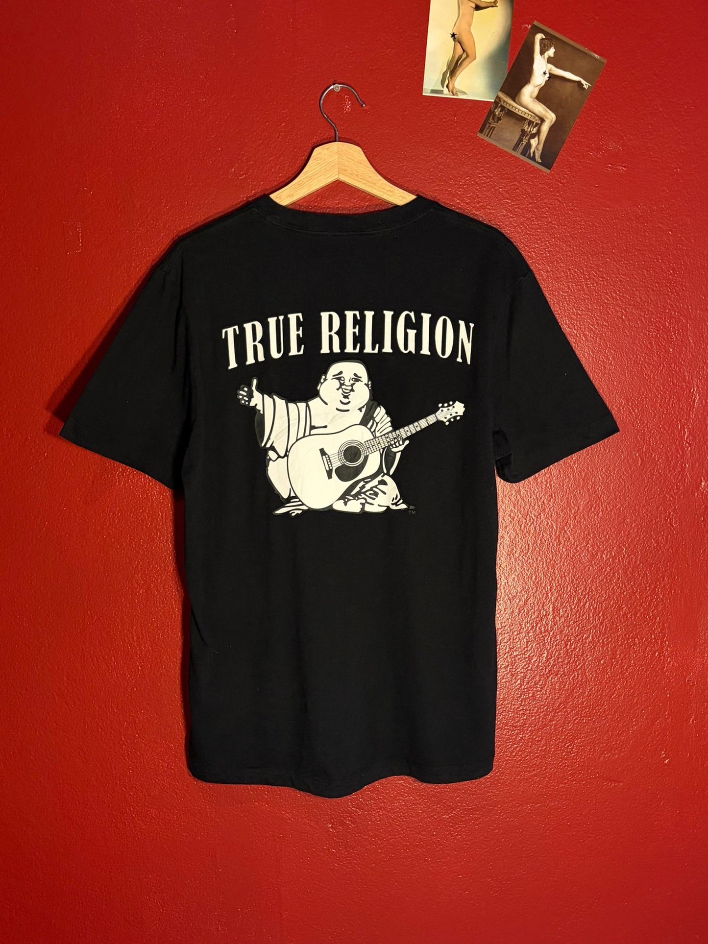 True Religion Buddha Guitar T-Shirt [M]