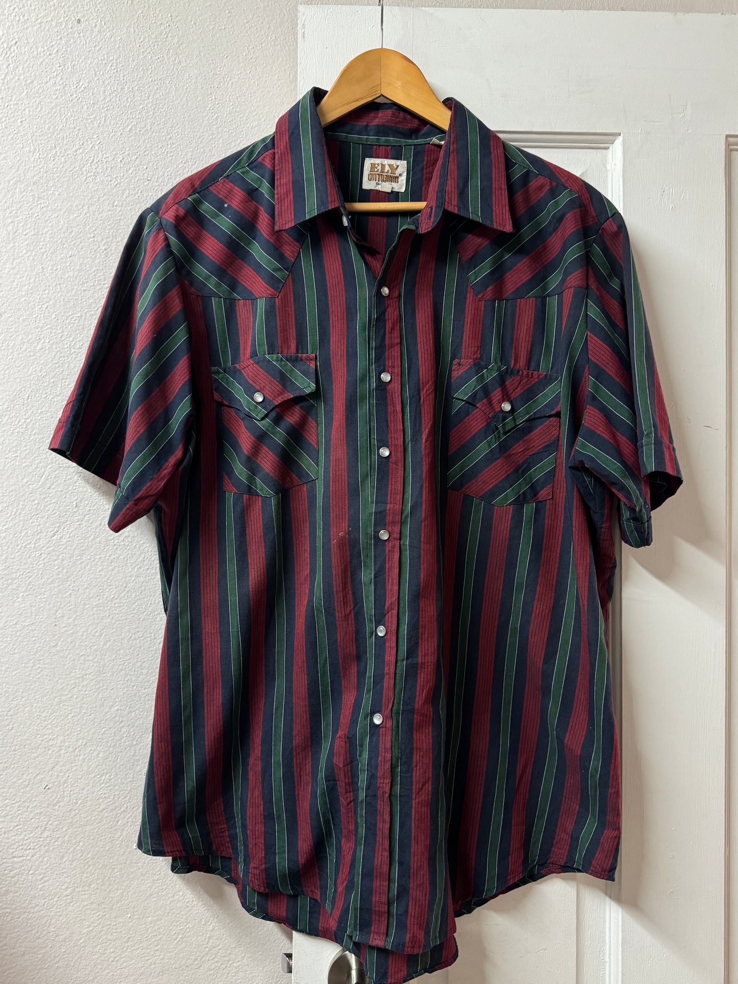Vintage Ely Cattleman Western Shirt [XL]