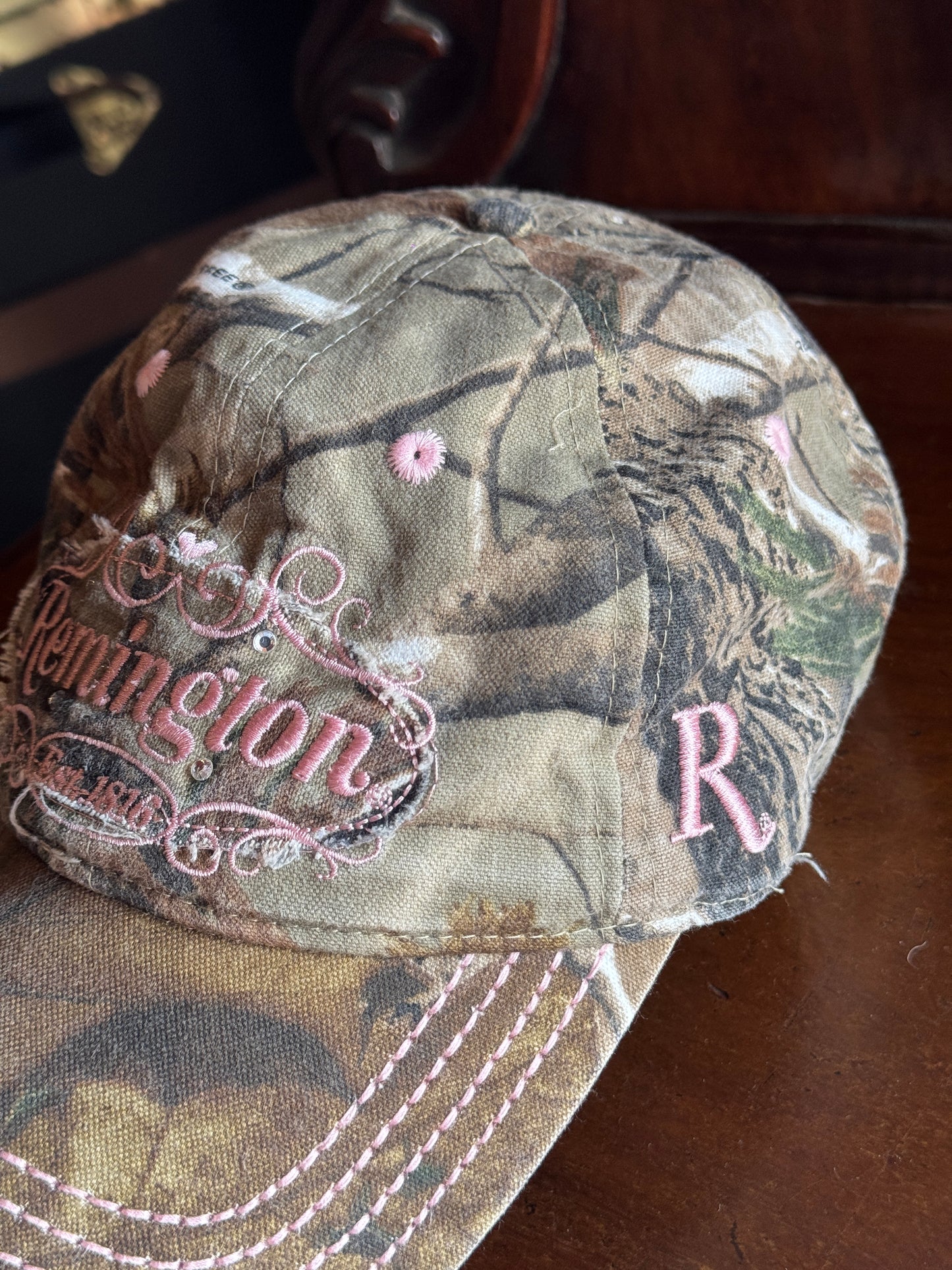 Vintage Realtree Pink Camo Hat