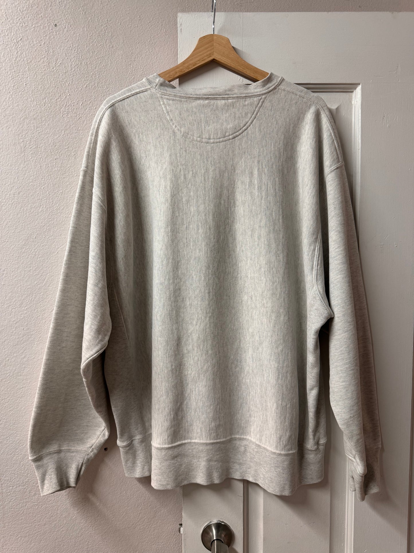 Grey 'Nantucket' Champion Ultra-heavyweight Crewneck Sweater [XL]