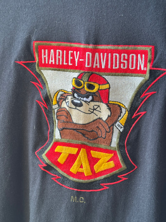 Vintage Harley-Davidson Taz T-shirt [L]
