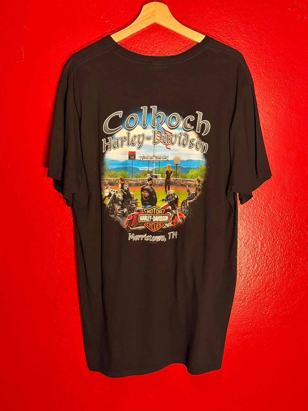 Harley-Davidson Colboch Veterans Overlook T-Shirt [XL]