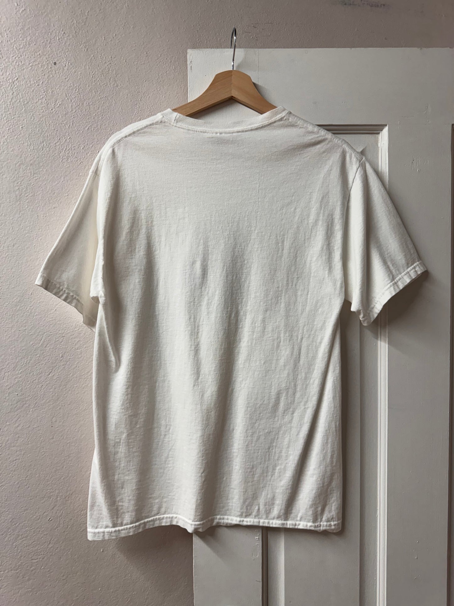 Pray Before You Say White Tee [M]