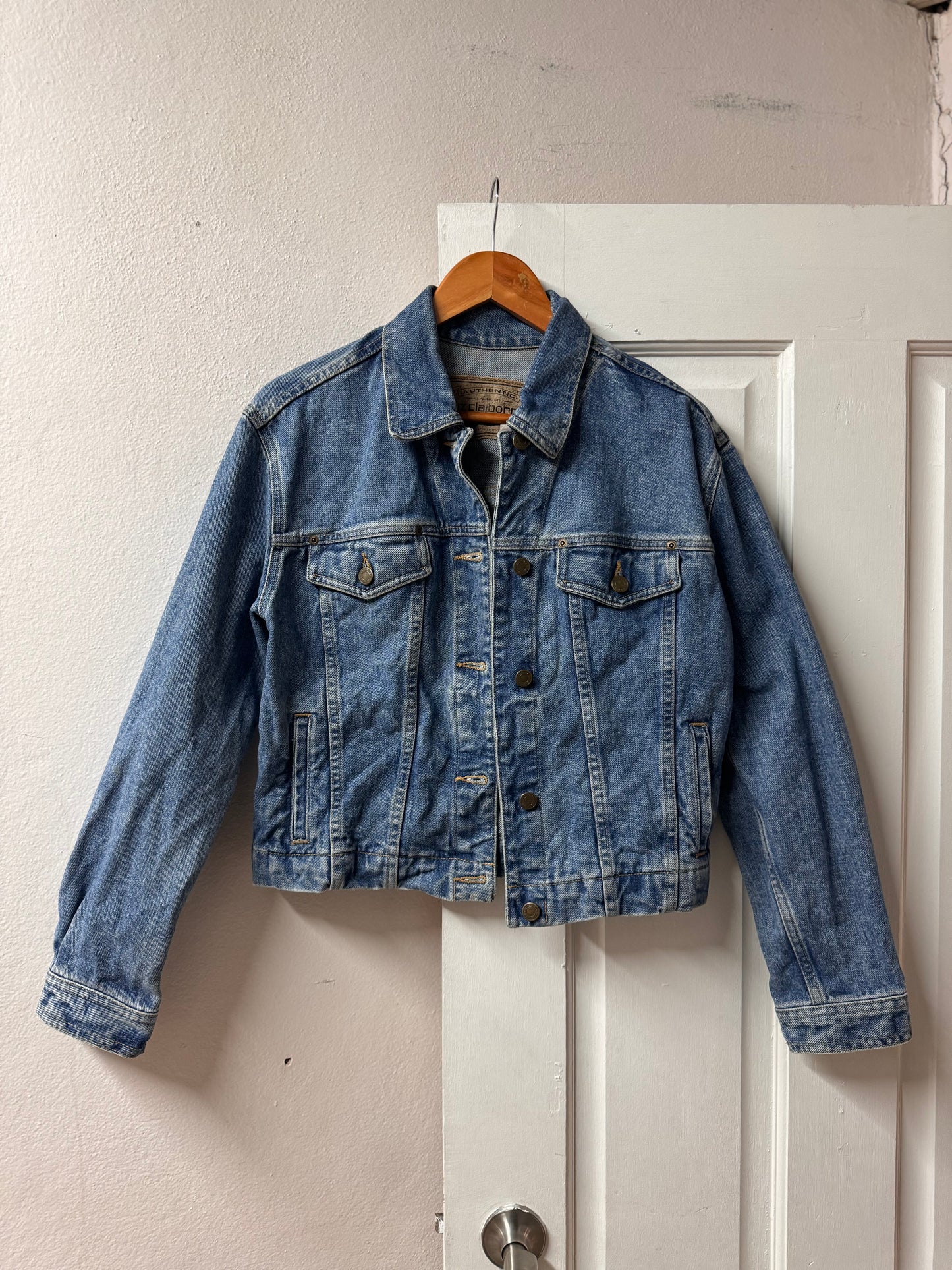 Vintage 90s Liz Claiborne Denim Jacket [S]