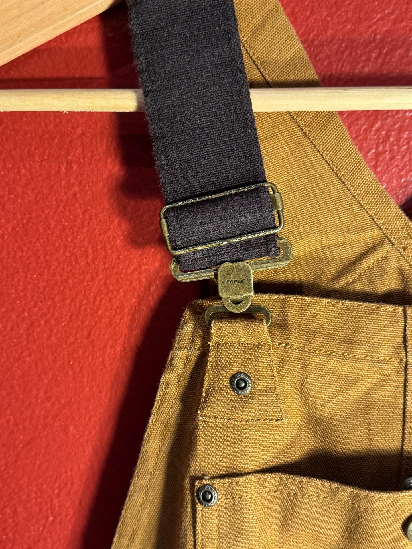 Carhartt Duck Canvas Bib Overalls - W32
