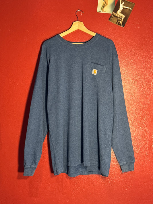Carhartt Original Fit Pocket Long Sleeve T-Shirt (L Tall)