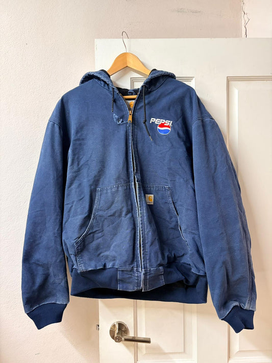 Carhartt PEPSI Navy Canvas Jacket [XL]