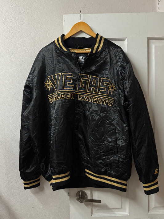 Vintage Vegas Golden Knights Starter Jacket XXL