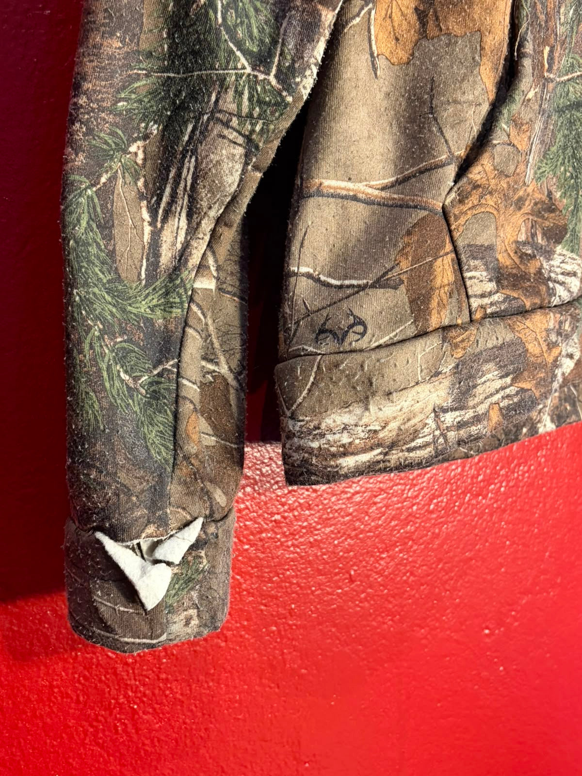 Realtree Camo Full Zip Hoodie [XL]