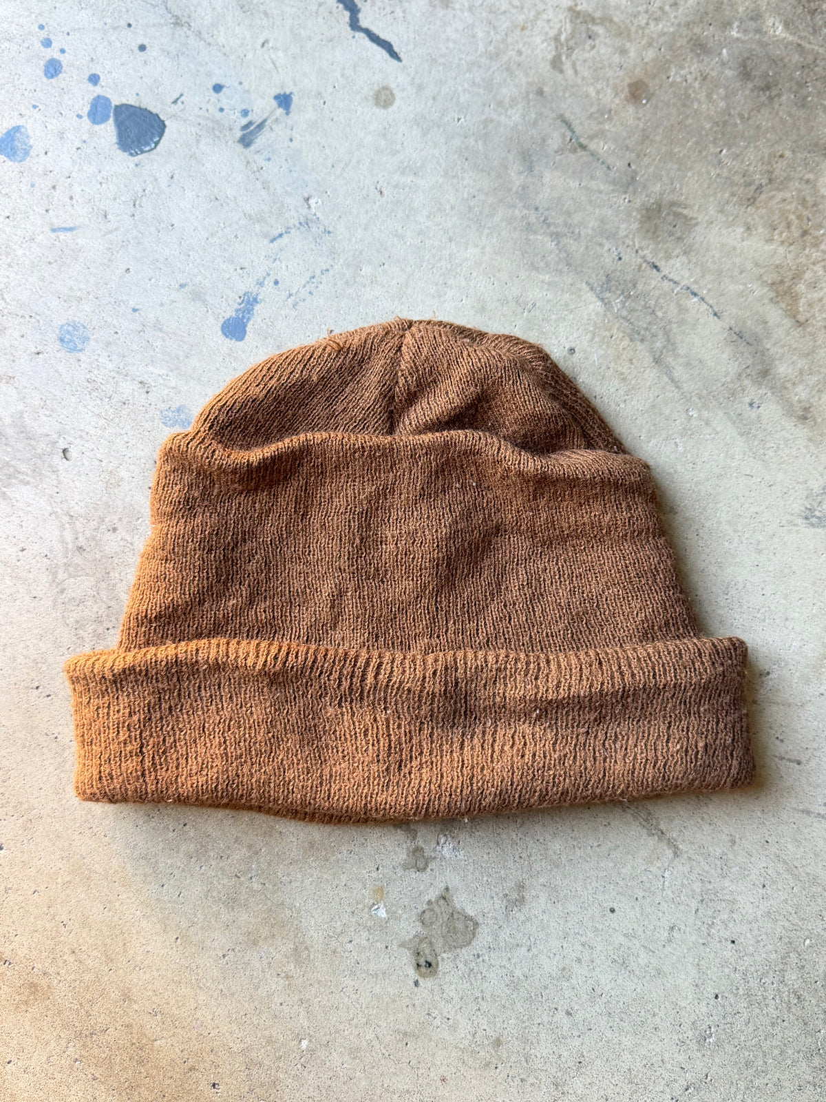 1990s Carhartt Beanie - Tan [Made in Canada]