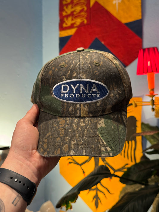 Vintage Dyna Products Camo Cap