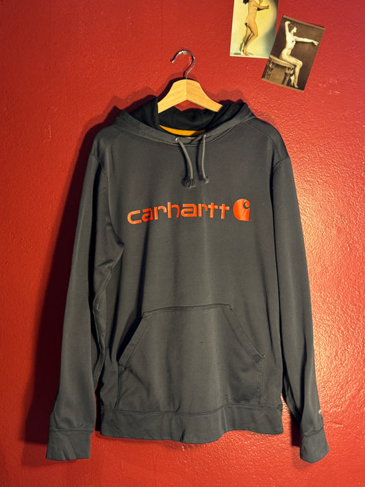 Vintage Carhartt Force Logo Hoodie (M)