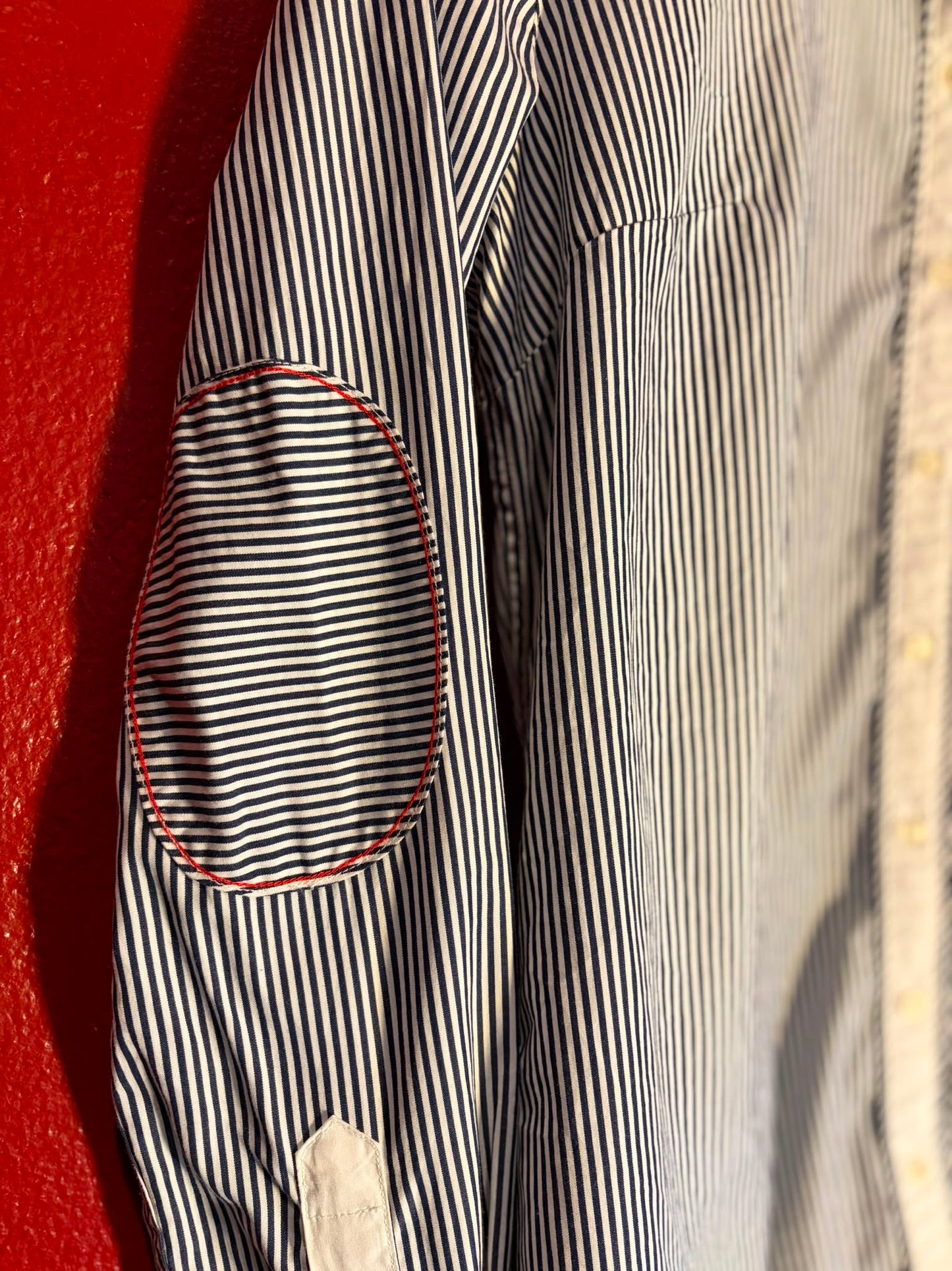 Vintage Tommy Hilfiger Striped Crest Shirt - Women’s 8 (AU 8)
