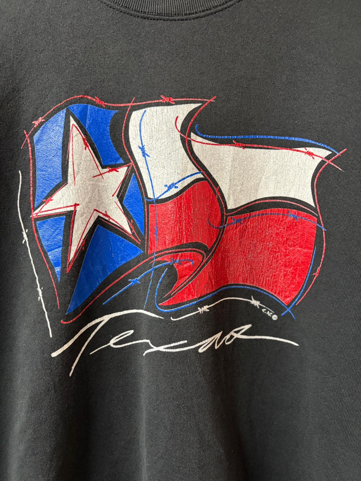 Texas Flag Crewneck Jumper [XL]