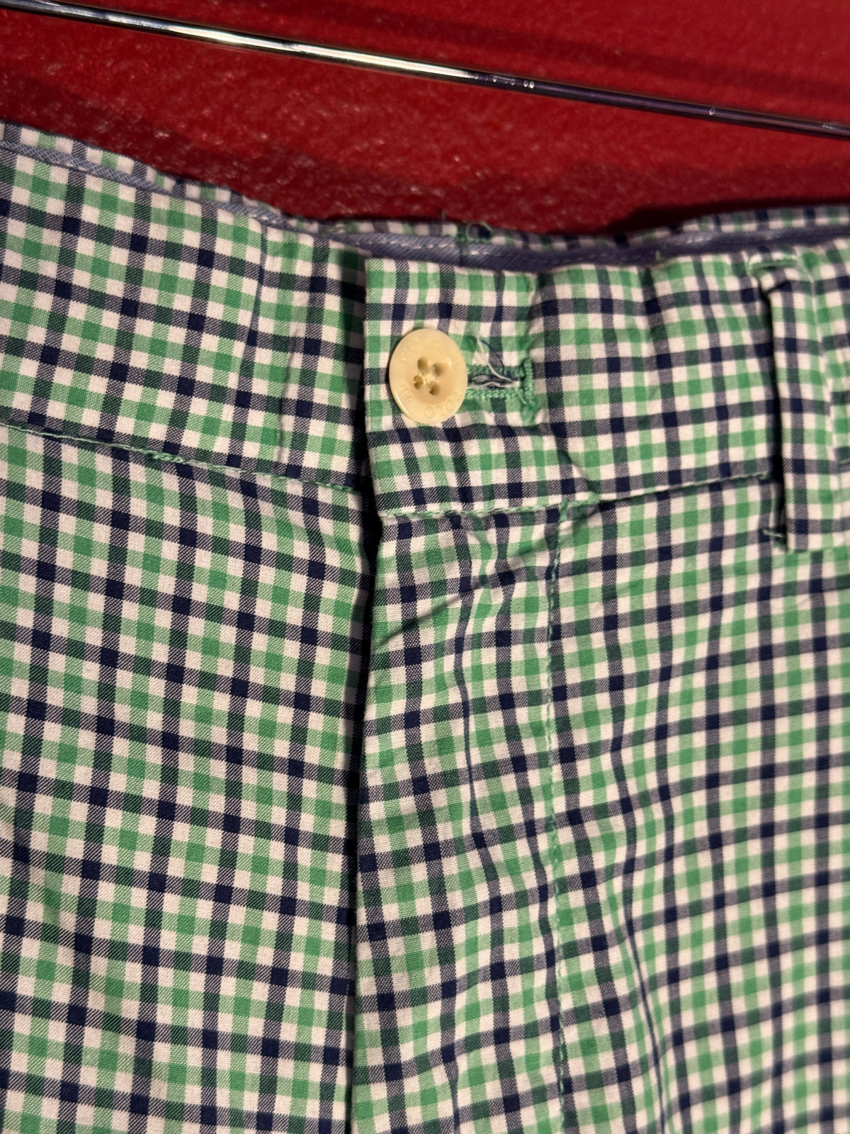 Polo Golf Ralph Lauren Gingham Shorts [36]