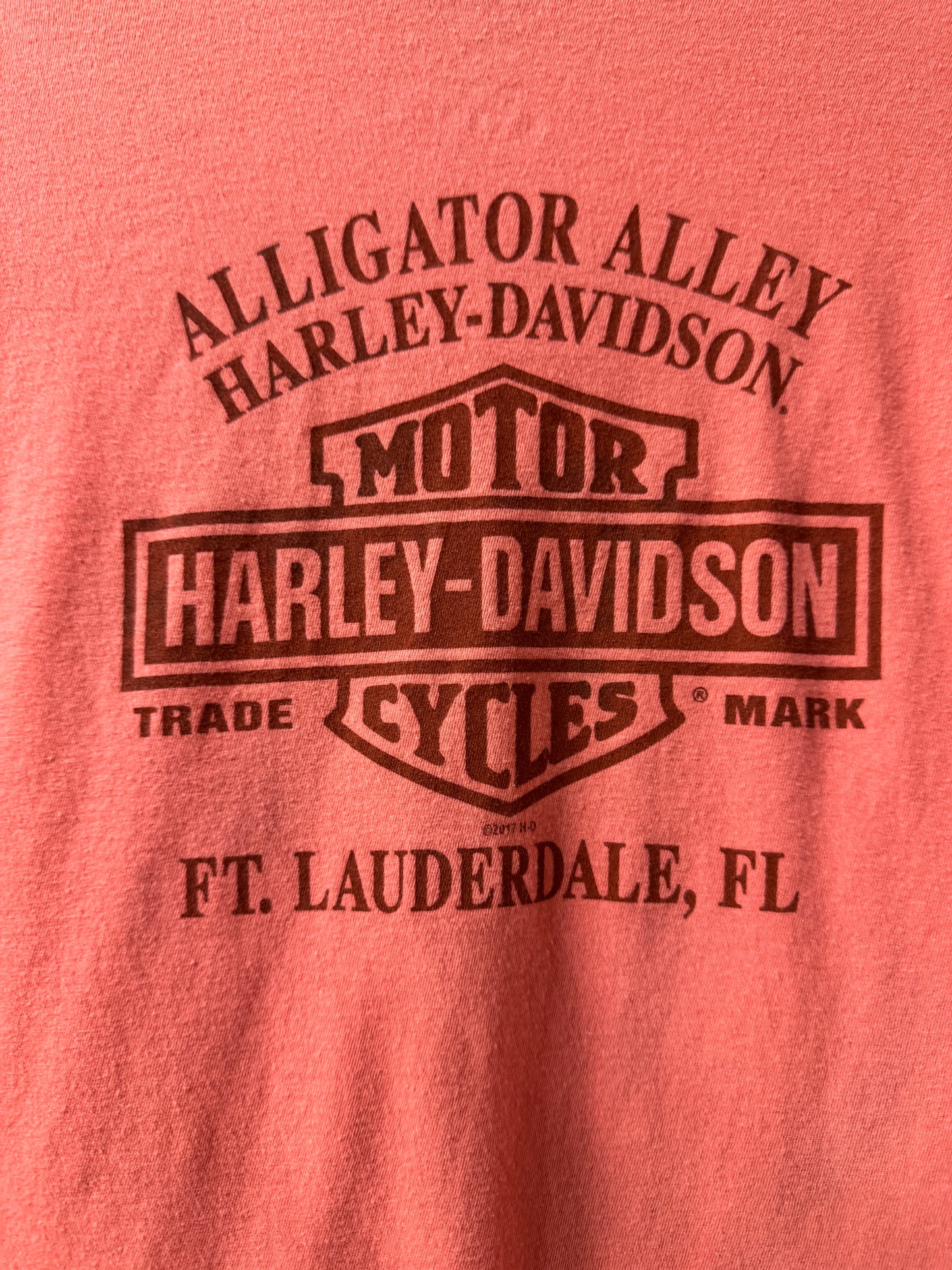 Harley Davidson Alligator Alley Long Sleeve Top [S]