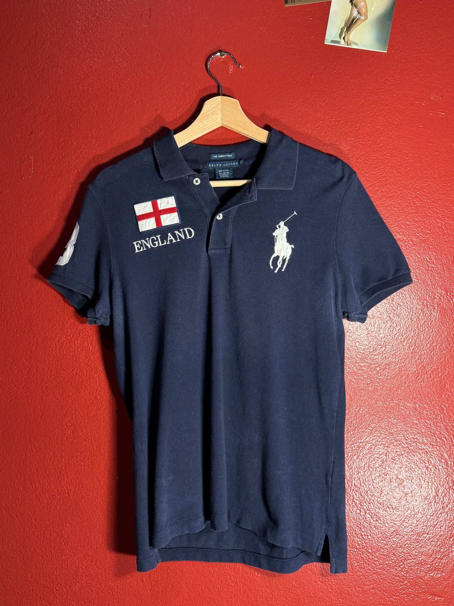 Vintage Ralph Lauren England Big Pony Polo Shirt - L (AU Women’s M)