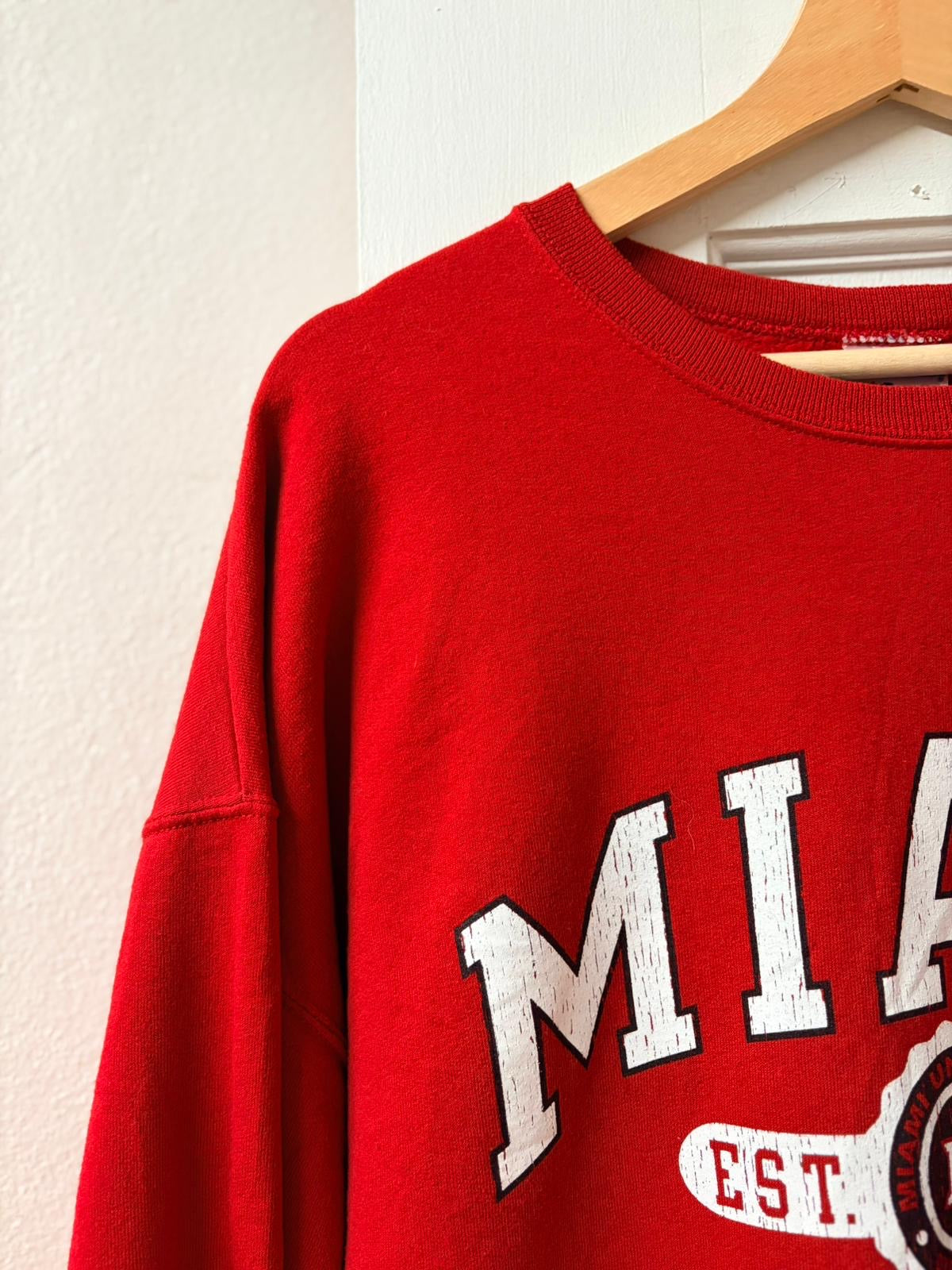 Miami University Crewneck Jumper [XL]