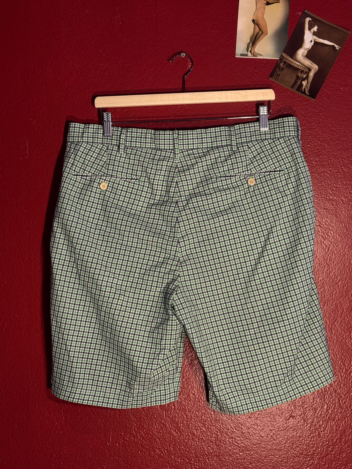 Polo Golf Ralph Lauren Gingham Shorts [36]