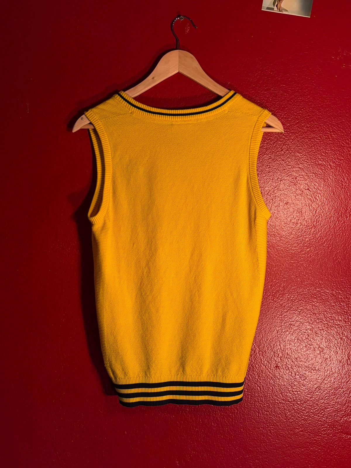 Adidas Golf Knit Vest Yellow [L/XL]